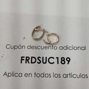 ARRACADAS ORO 14K 1.3 (NUEVO)