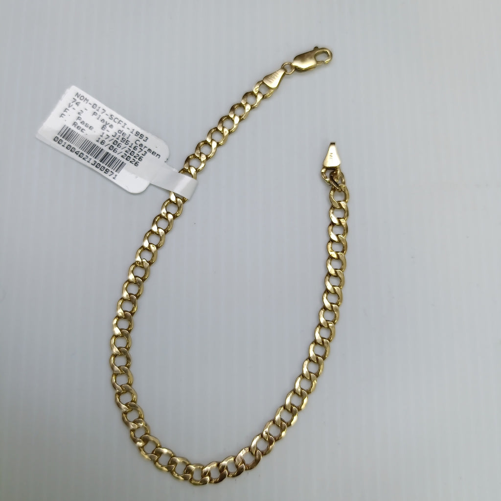PULSERA ORO 14 K 4.6 GRMS (SEMINUEVO)