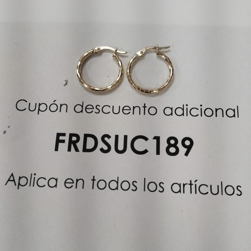 ARRACADAS ORO 14K 1.6 (NUEVO)