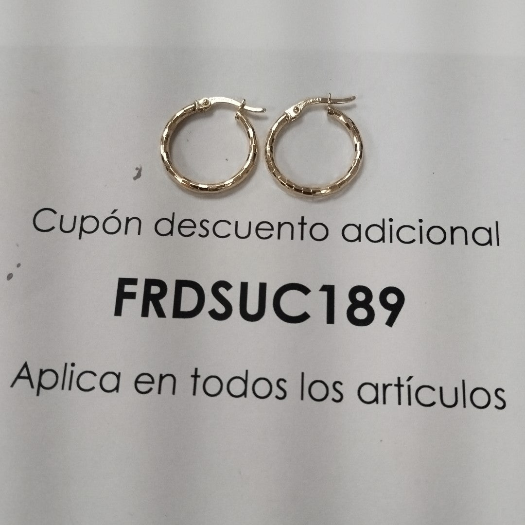 ARRACADAS ORO 14K 1.6 (NUEVO)