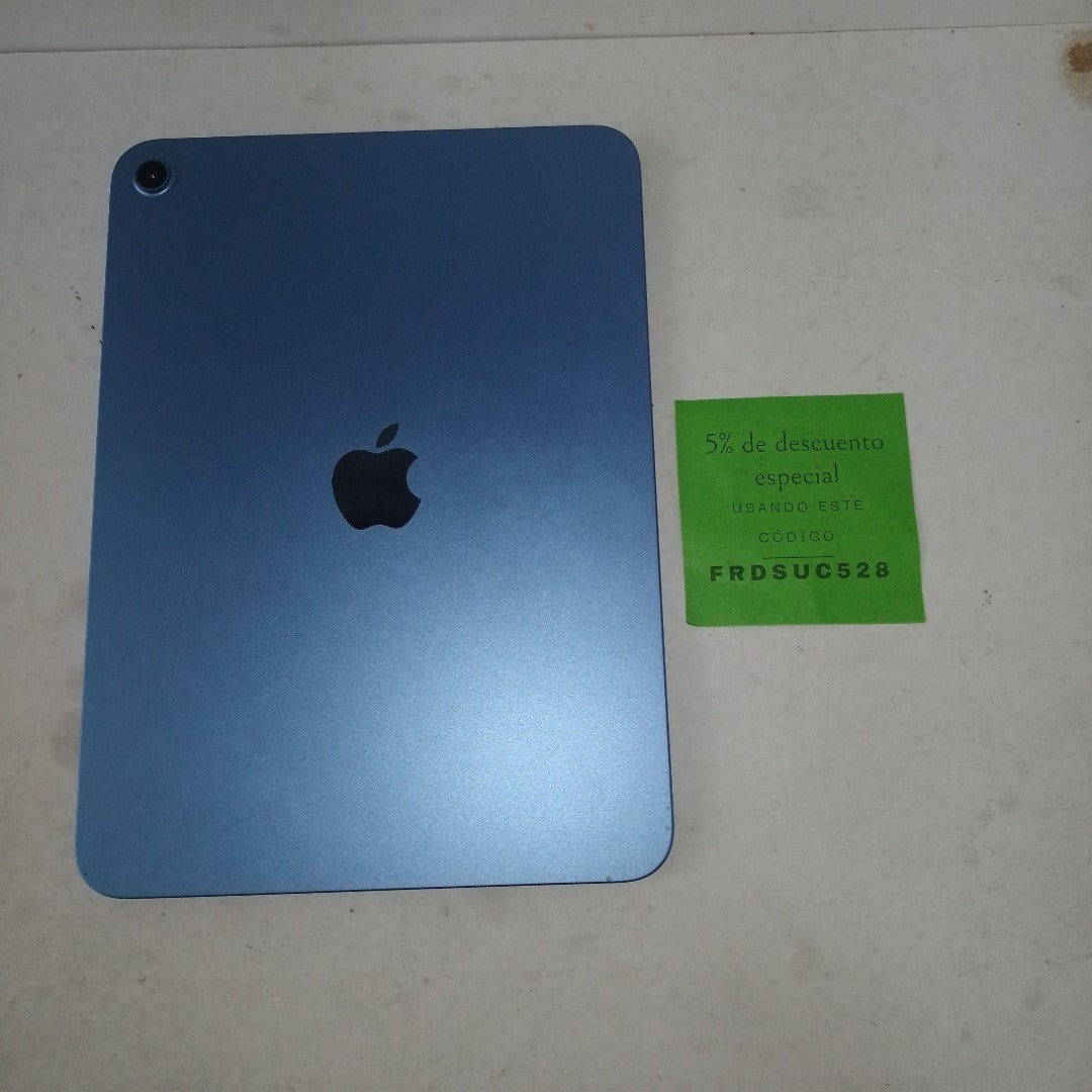 TABLETA APPLE IPAD A16 A3354 (2025) 256 GB 6 GB RAM (SEMINUEVO)