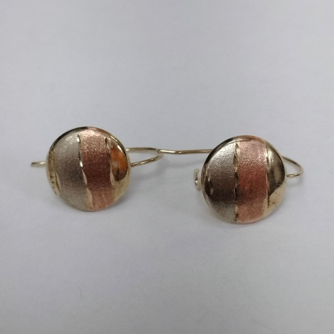 ARETES PAR ORO 10 K 1 GRMS (SEMINUEVO)