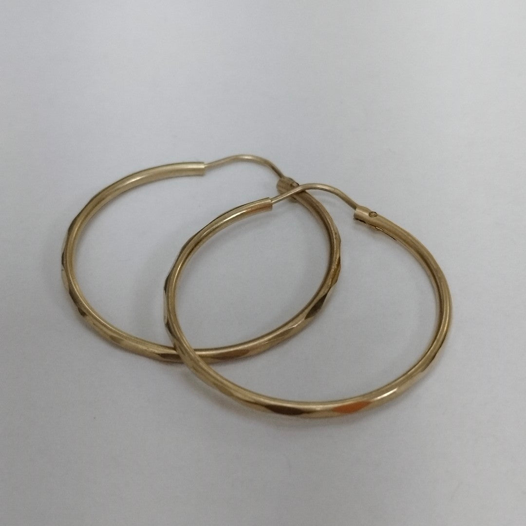 ARRACADAS PAR ORO 10 K 1.8 GRMS (SEMINUEVO)