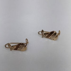ARETES PAR ORO 10 K 0.8 GRMS (SEMINUEVO)
