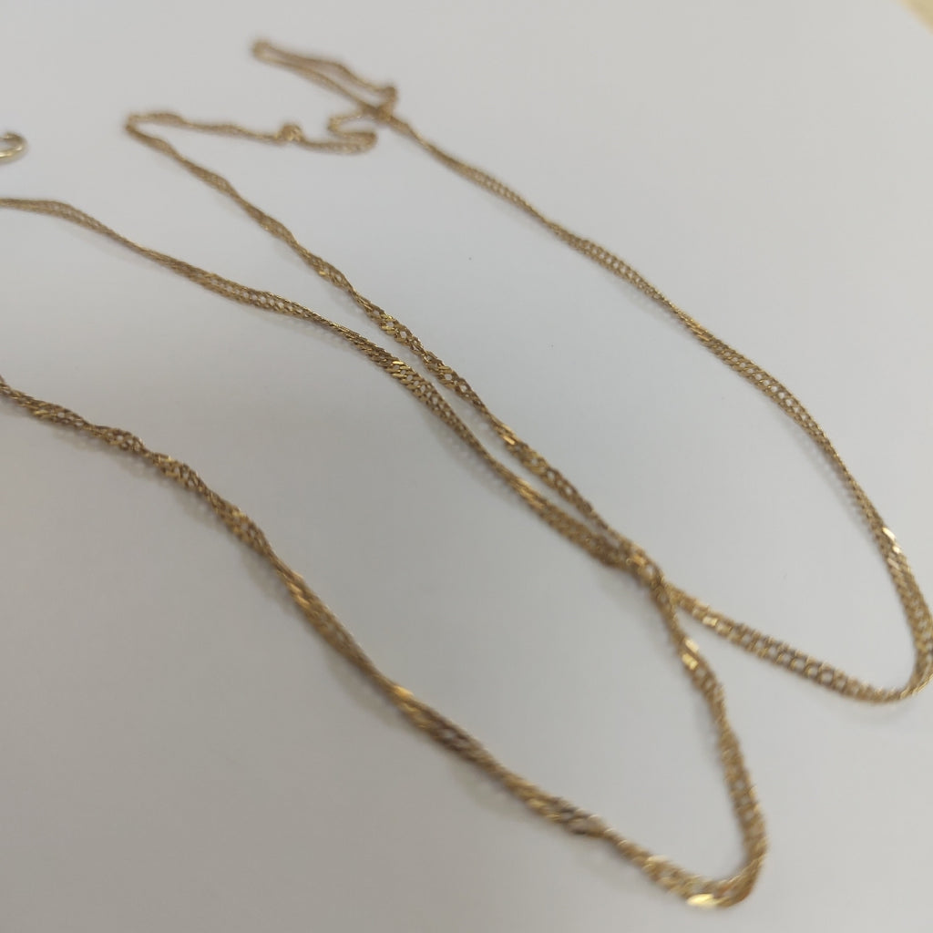 CADENA ORO 14 K 2,10 GRMS (SEMINUEVO)