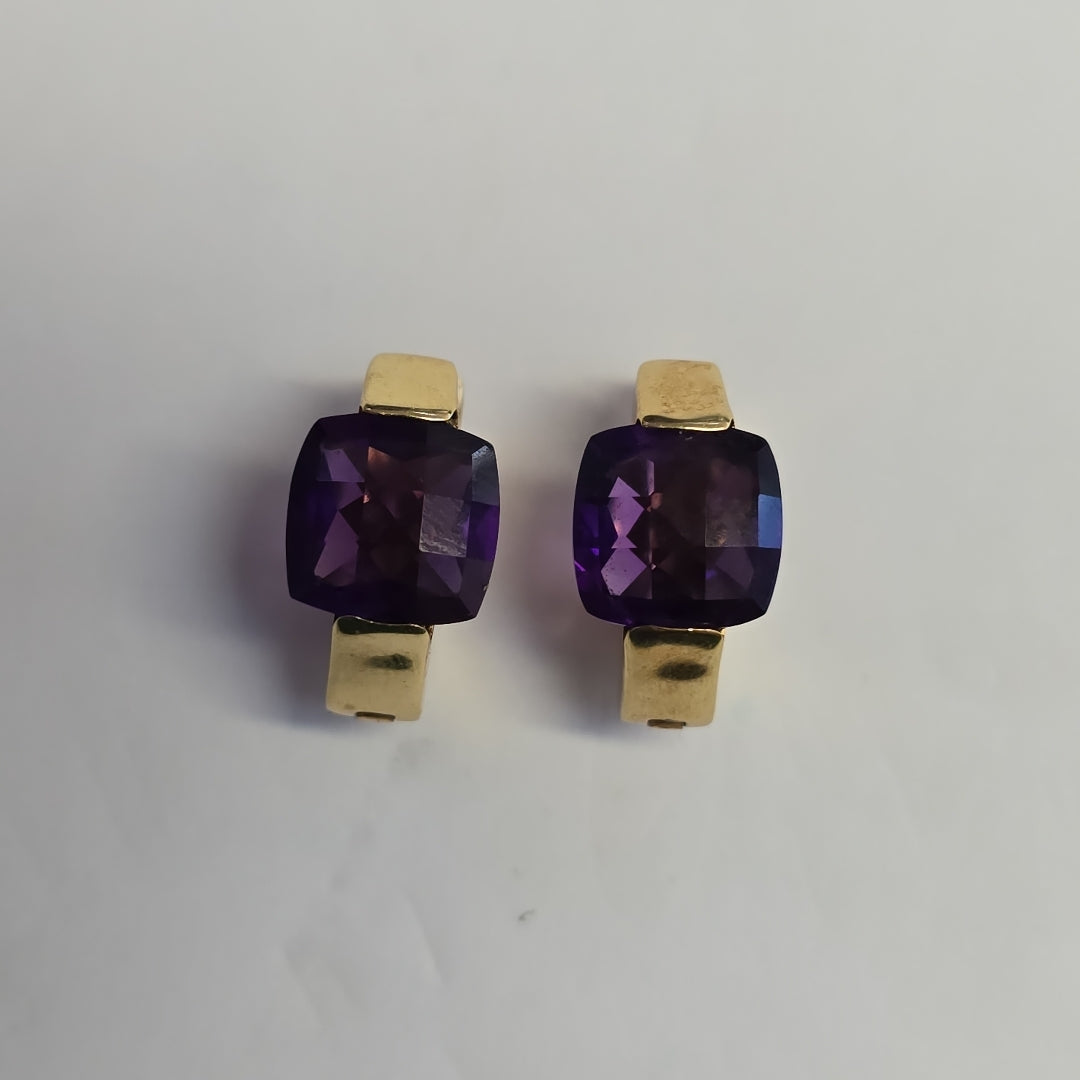 ARETES PAR ORO 14 K 7.6 GRMS (SEMINUEVO)