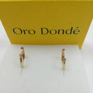 ARRACADAS ORO 14K 1.5 (NUEVO)