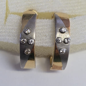 ARETES PAR ORO 14 K 5,00 GRMS (SEMINUEVO)