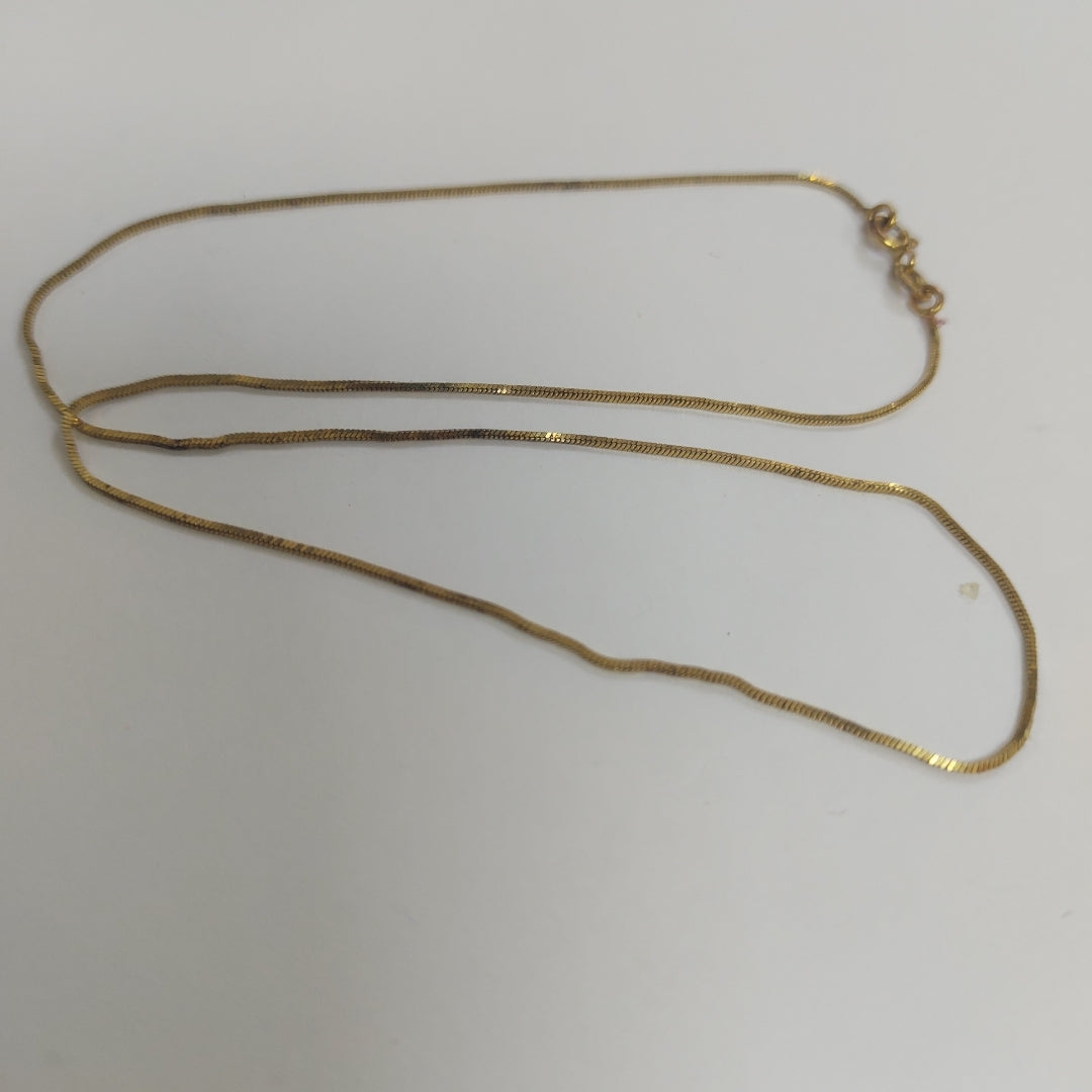 GARGANTILLA ORO 14 K 2,50 GRMS (SEMINUEVO)