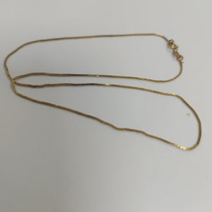 GARGANTILLA ORO 14 K 2,50 GRMS (SEMINUEVO)