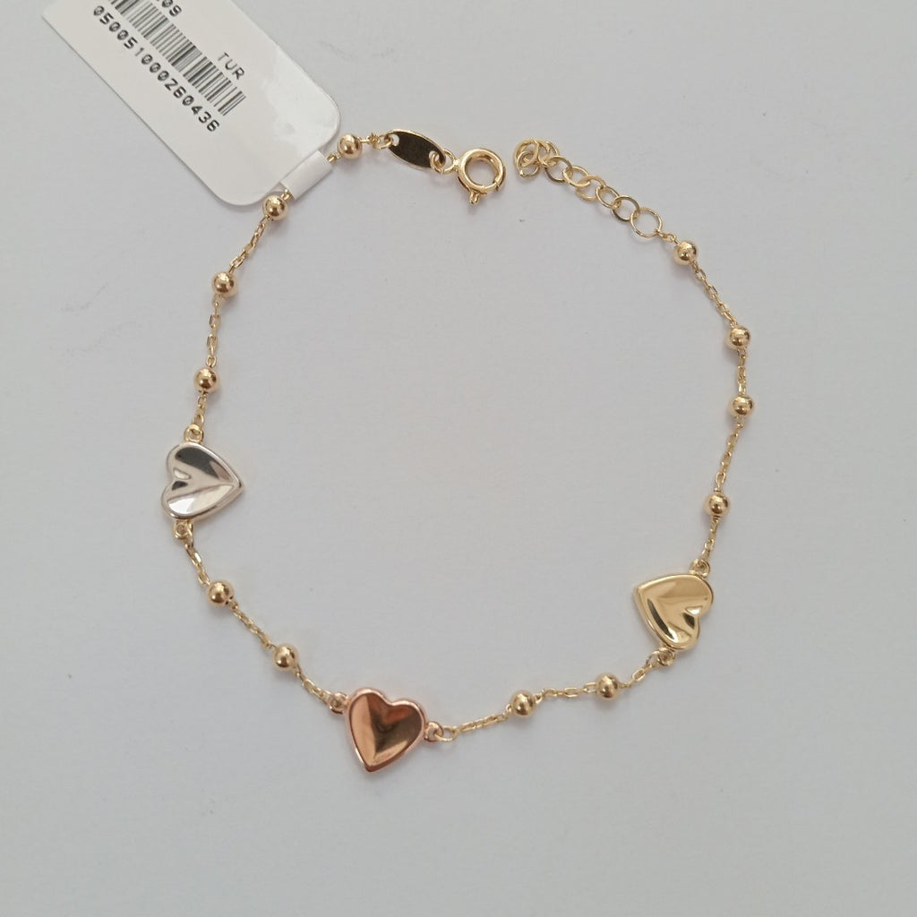 PULSERAS DAMA ORO 14K 2 (NUEVO)