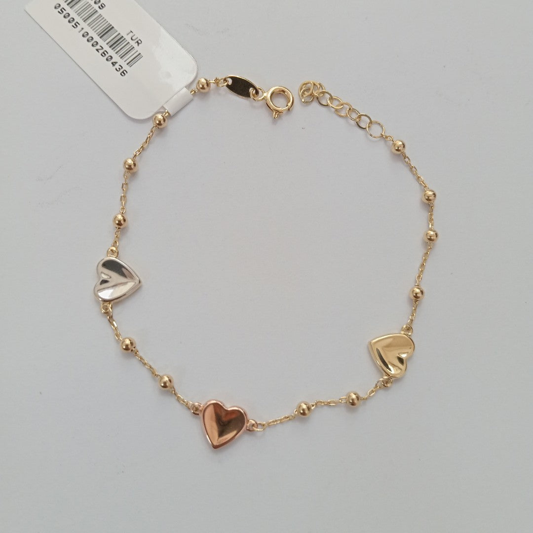 PULSERAS DAMA ORO 14K 2 (NUEVO)