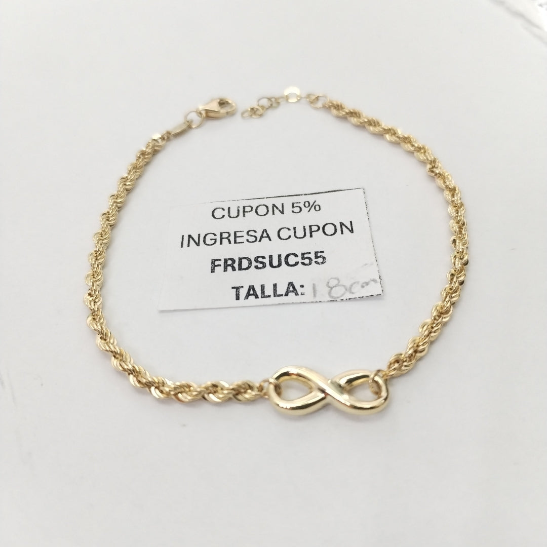 PULSERAS DAMA ORO 14K 2 (NUEVO)