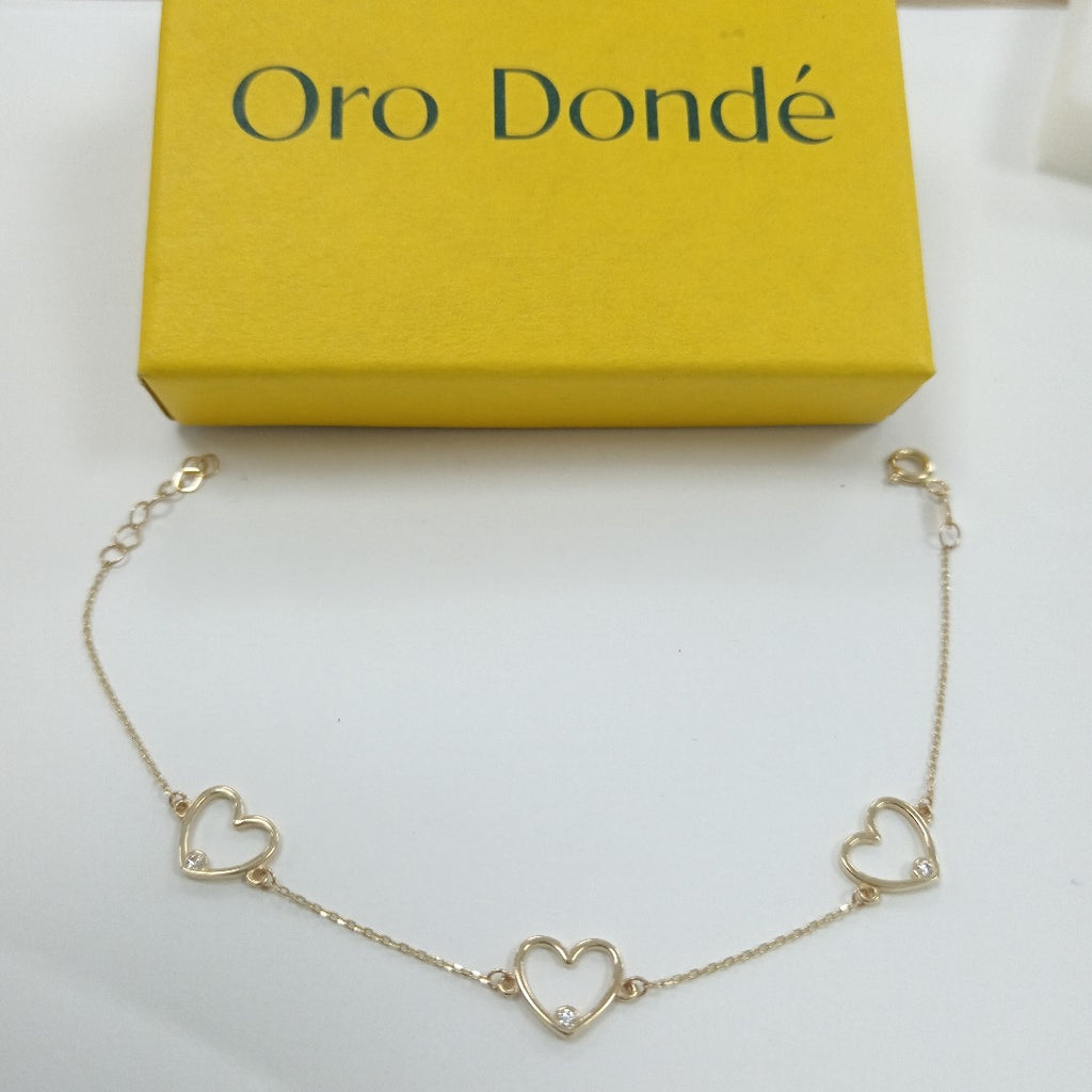 PULSERAS DAMA ORO 14K 1.5 (NUEVO)