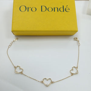 PULSERAS DAMA ORO 14K 1.5 (NUEVO)