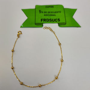 PULSERAS DAMA ORO 14K 0.9 (NUEVO)