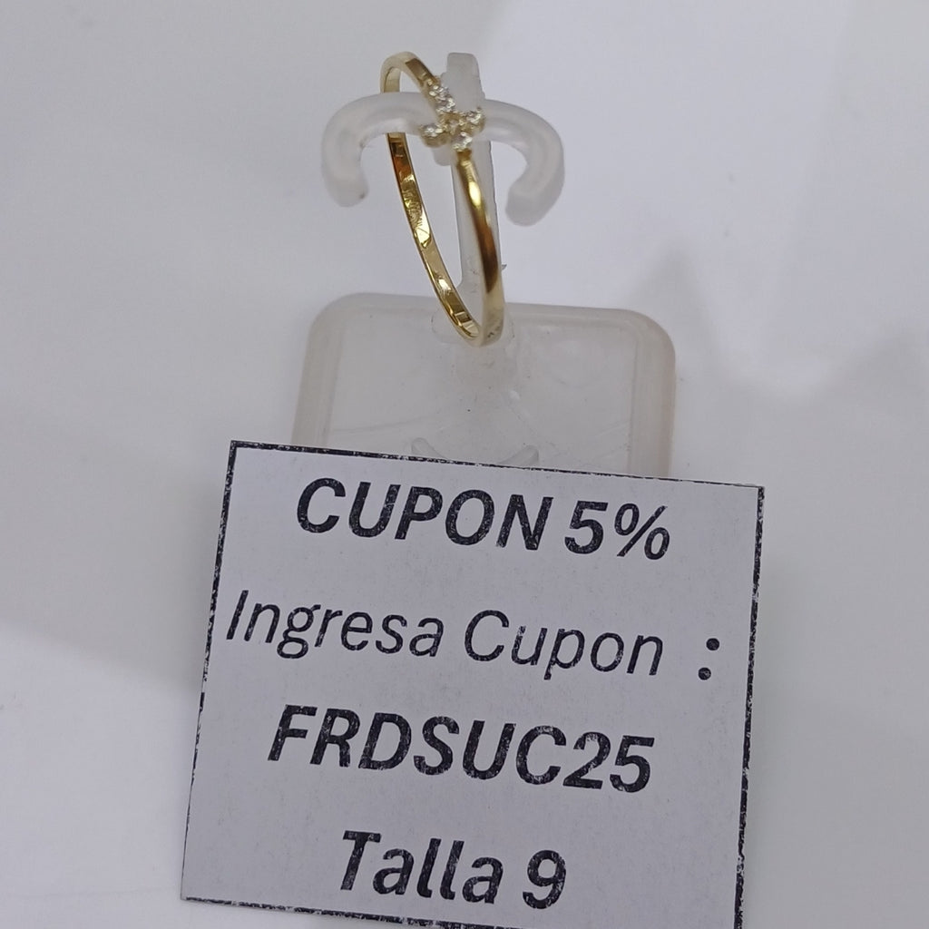 ANILLOS DAMA ORO 14K 0.9 (NUEVO)