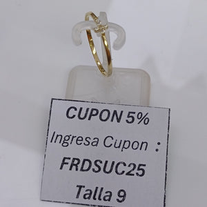 ANILLOS DAMA ORO 14K 0.9 (NUEVO)