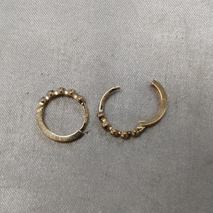 HUGGIES ORO 14K 1.4 (NUEVO)