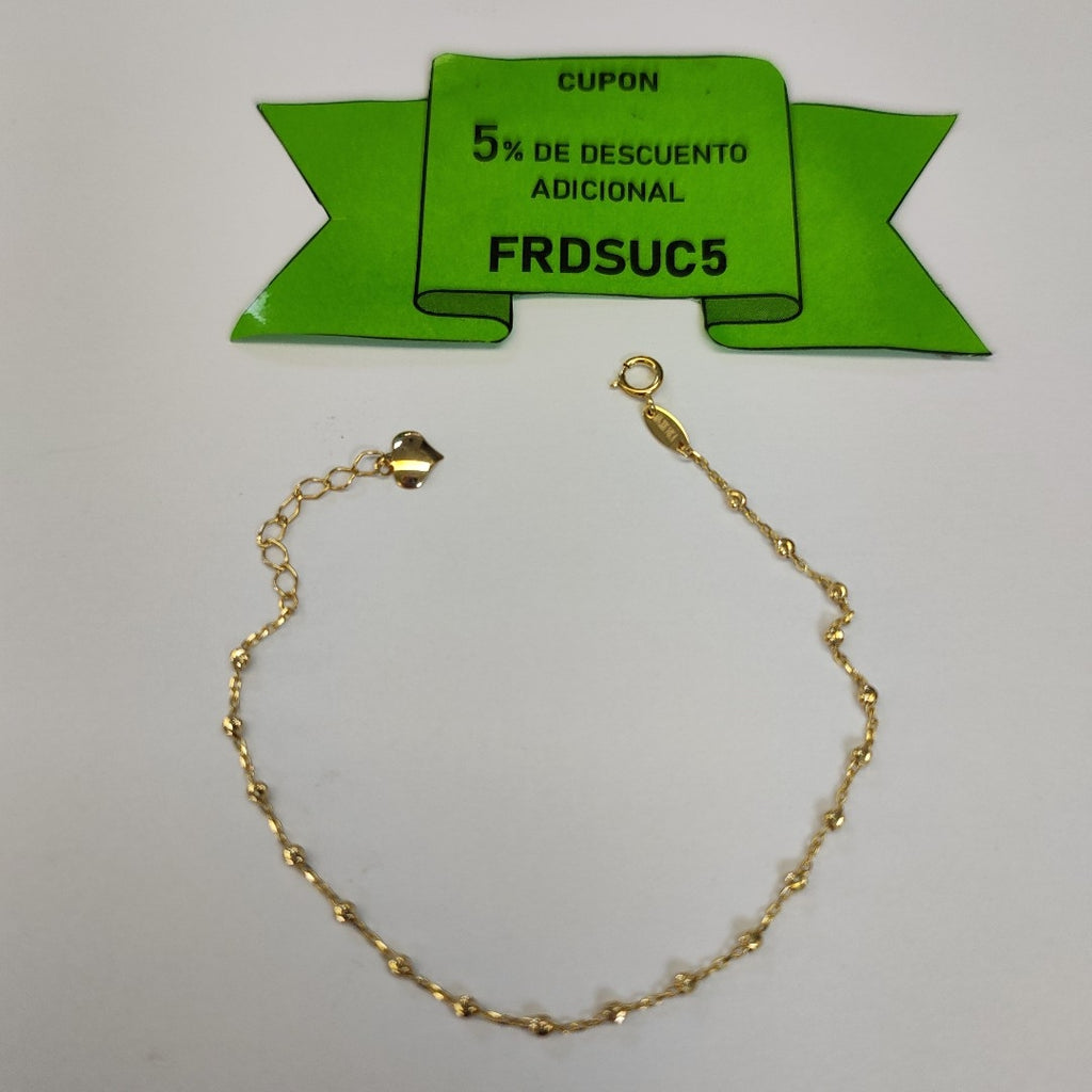 PULSERAS DAMA ORO 14K 1.1 (NUEVO)