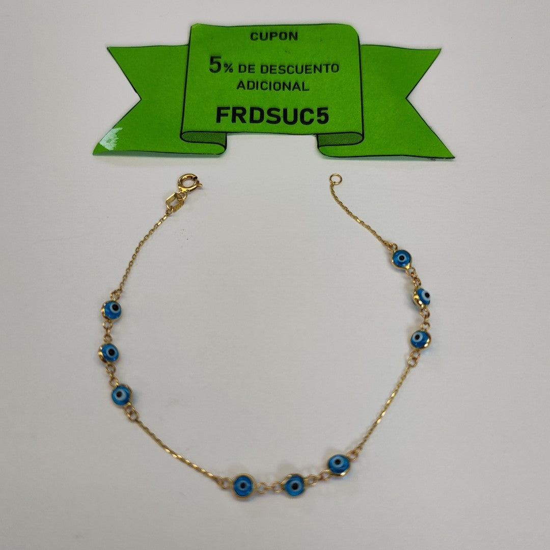 PULSERAS DAMA ORO 14K 1.4 (NUEVO)