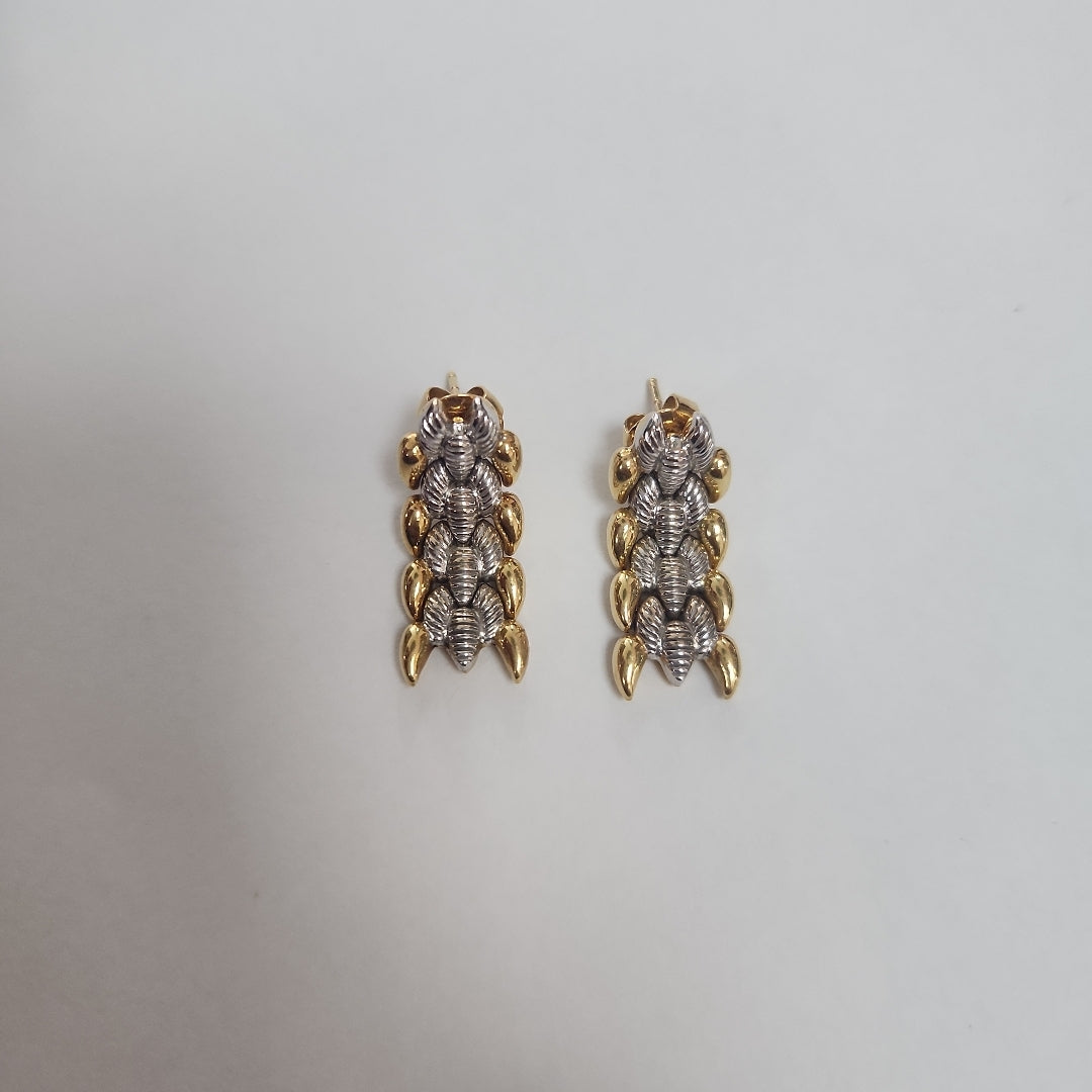 BROQUELES PAR ORO 18 K 5,70 GRMS (SEMINUEVO)