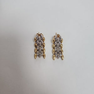 BROQUELES PAR ORO 18 K 5,70 GRMS (SEMINUEVO)