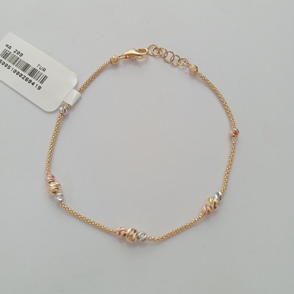 PULSERAS DAMA ORO 14K 2.1 (NUEVO)