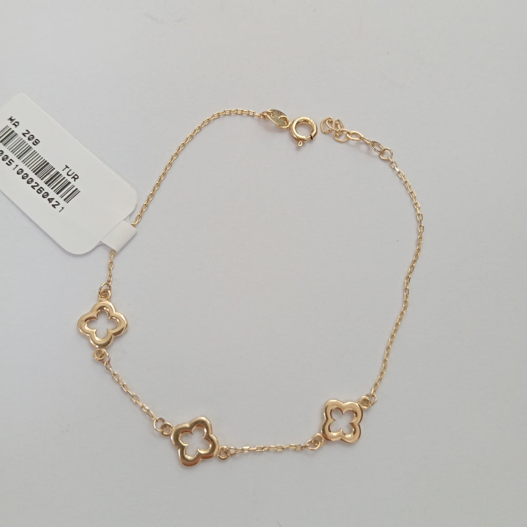 PULSERAS DAMA ORO 14K 1.3 (NUEVO)