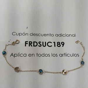 PULSERAS DAMA ORO 14K 1.5 (NUEVO)