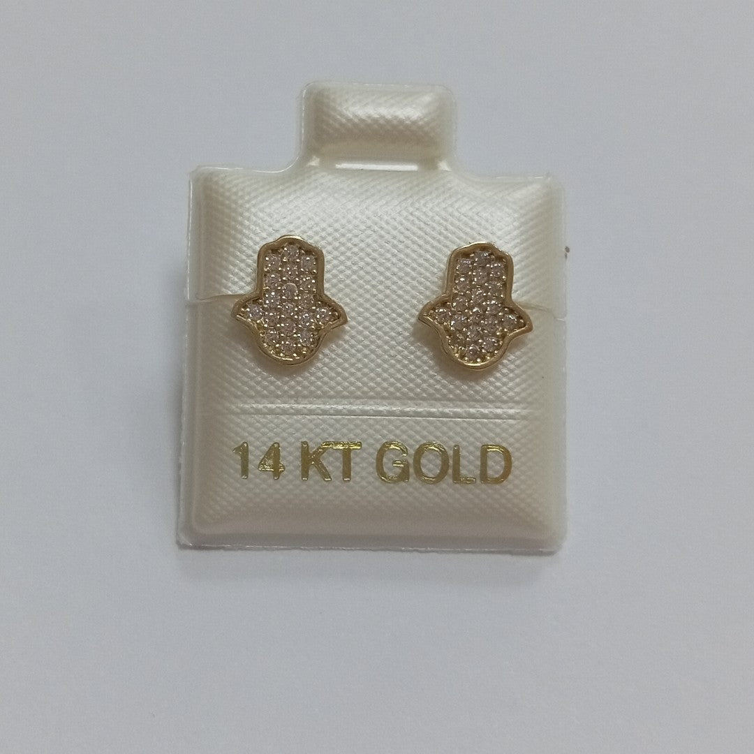 BROQUELES ORO 14K 1.3 (NUEVO)