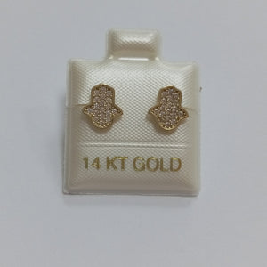 BROQUELES ORO 14K 1.3 (NUEVO)