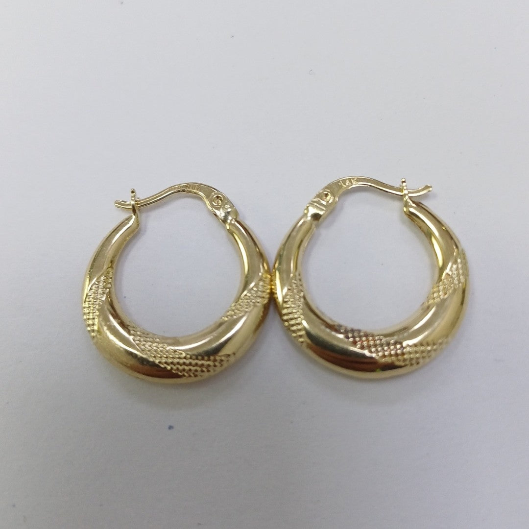 ARRACADAS ORO 14K 1.8 (NUEVO)