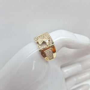 ANILLOS CABALLERO ORO 10K 5.1 (NUEVO)