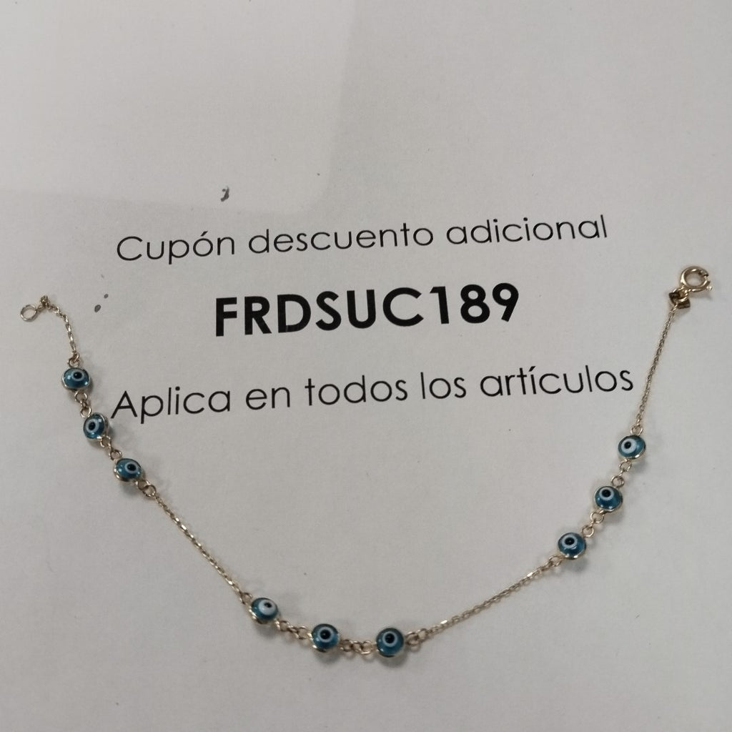 PULSERAS DAMA ORO 14K 1.4 (NUEVO)