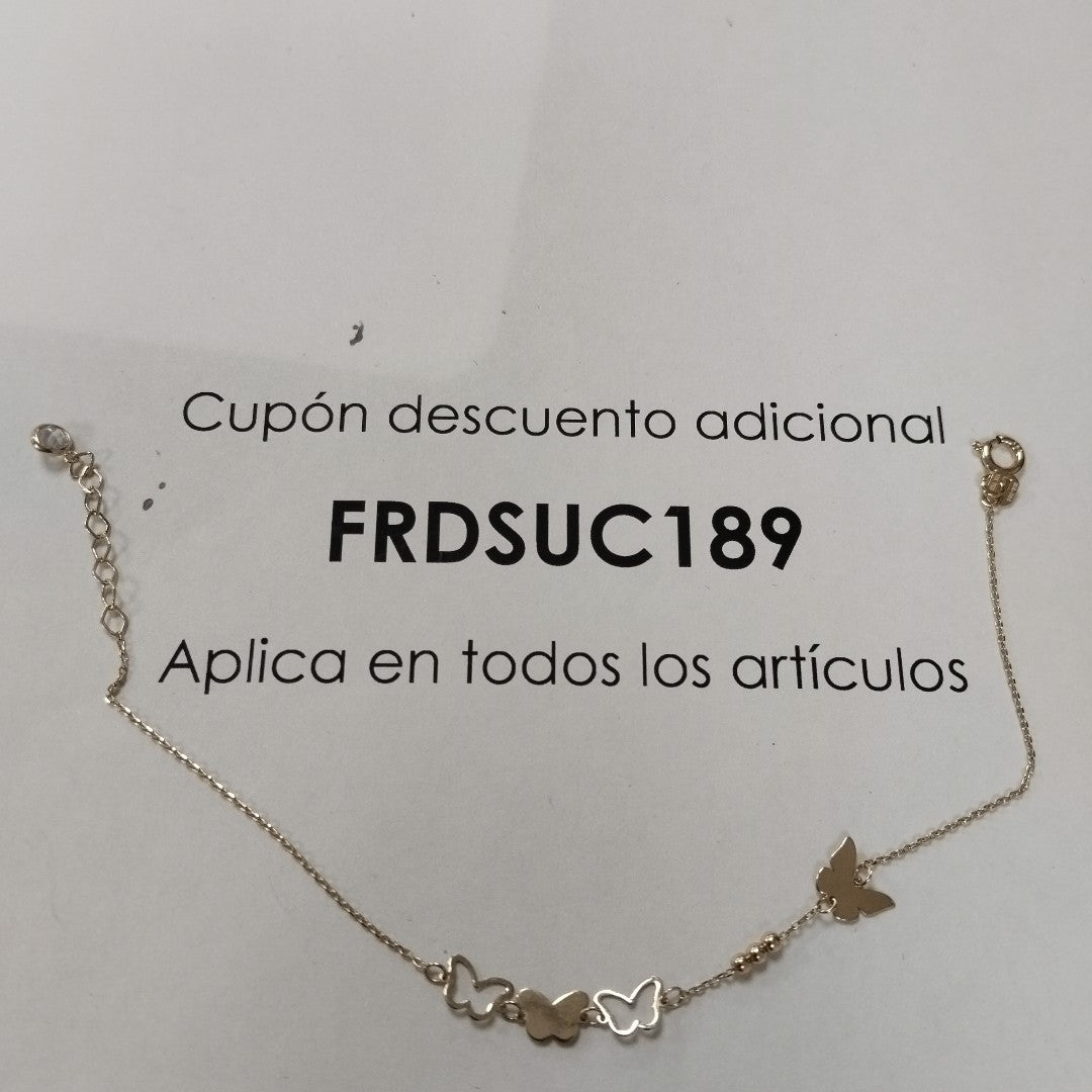 PULSERAS DAMA ORO 14K 1.1 (NUEVO)