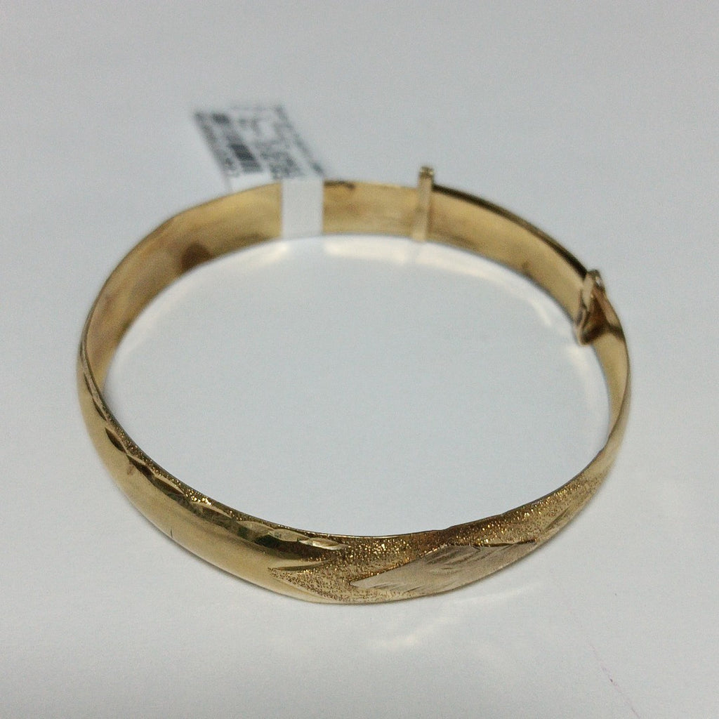 PULSERA RIGIDA ORO 14 K 7.8 GRMS (SEMINUEVO)