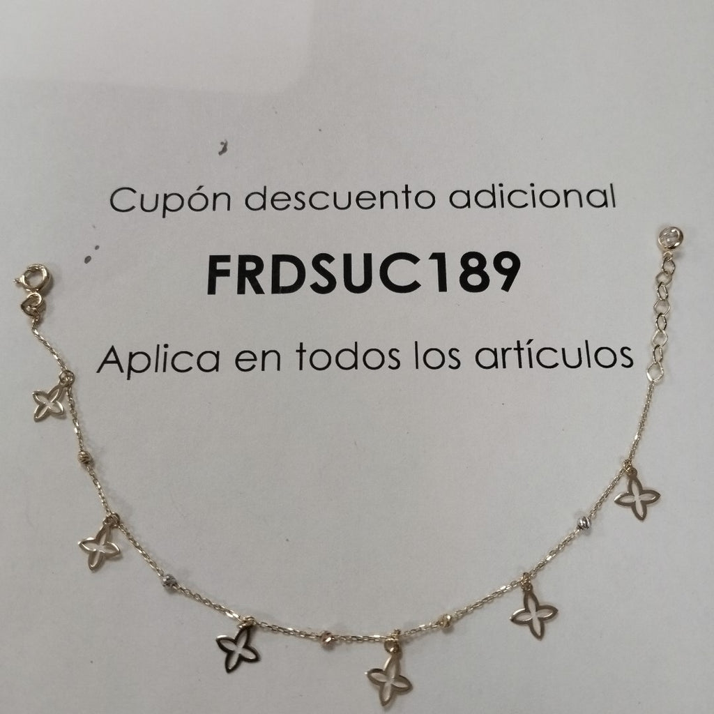 PULSERAS DAMA ORO 14K 1.1 (NUEVO)