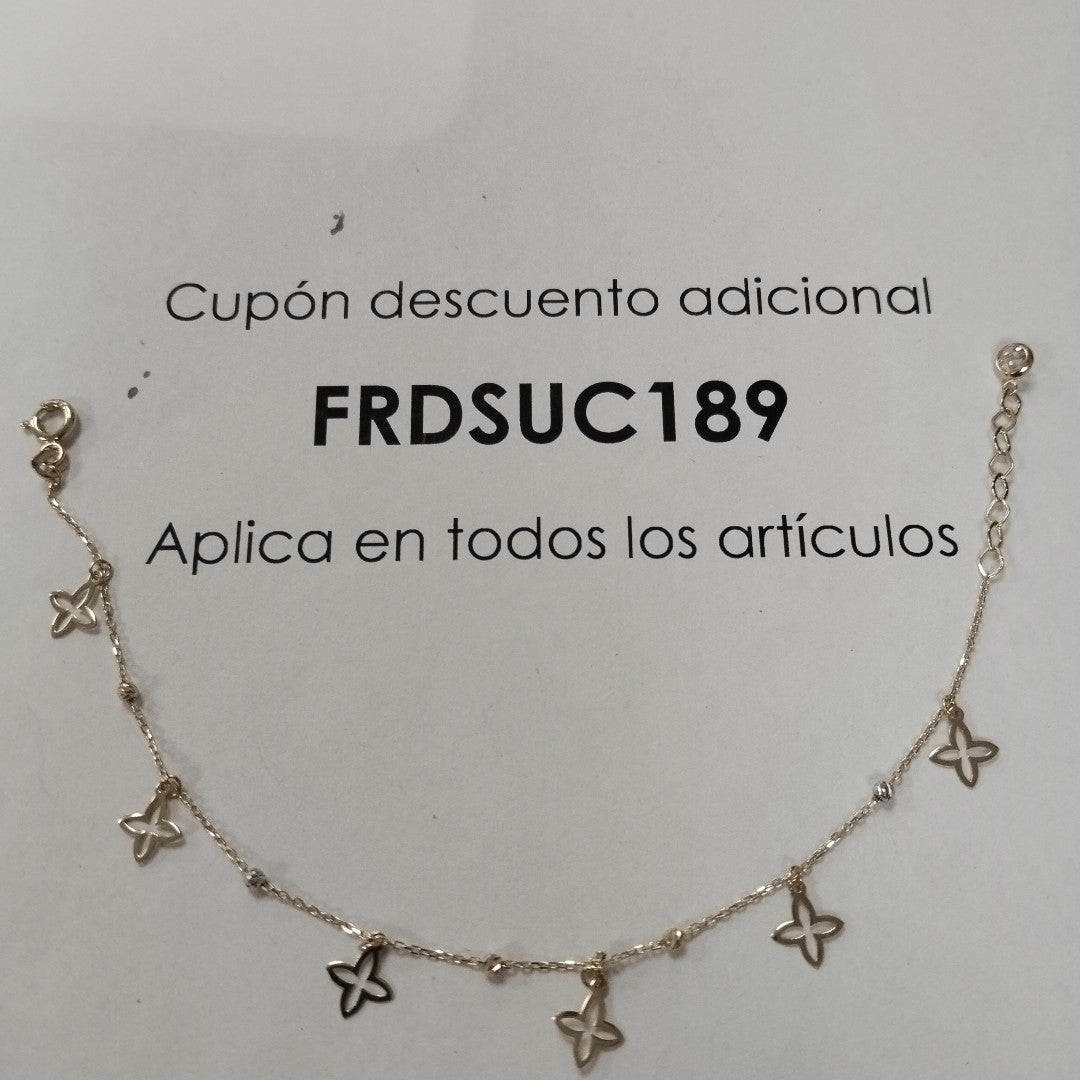 PULSERAS DAMA ORO 14K 1.1 (NUEVO)