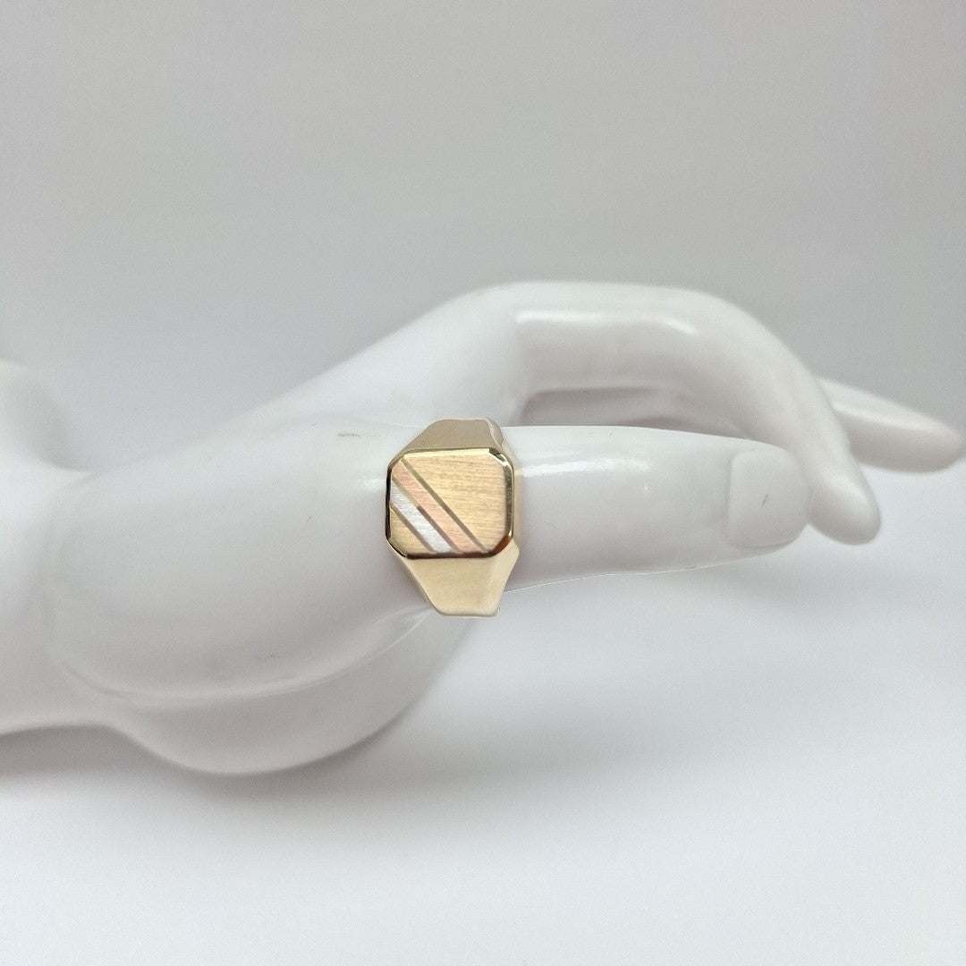 ANILLOS CABALLERO ORO 10K 5.7 (NUEVO)