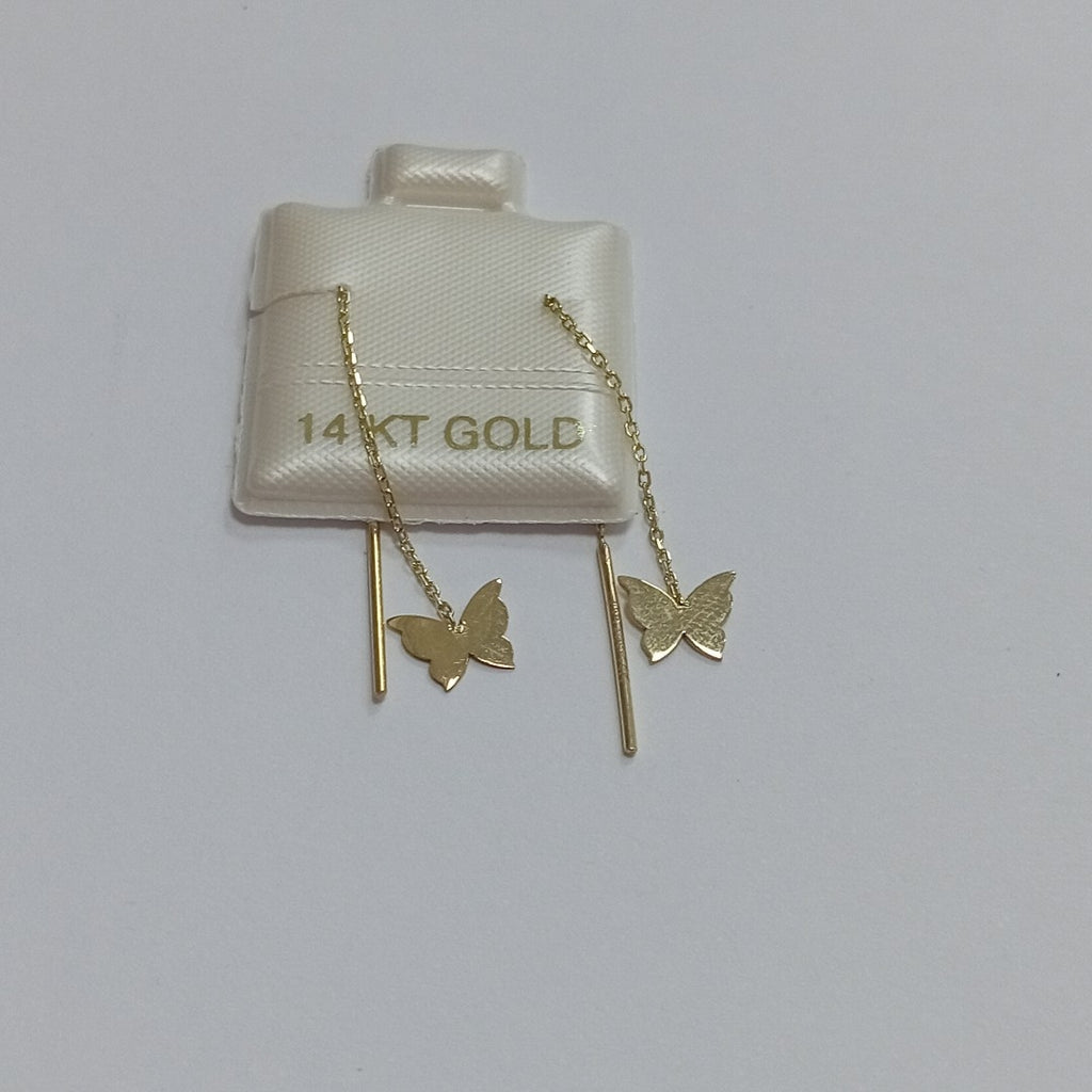 BROQUELES ORO 14K 0.7 (NUEVO)