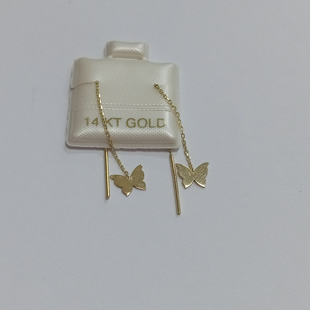 BROQUELES ORO 14K 0.7 (NUEVO)