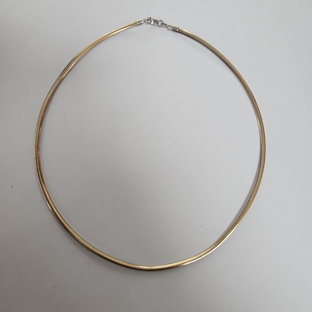 GARGANTILLA ORO,ORO BLANCO 14 K 10,80 GRMS (SEMINUEVO)