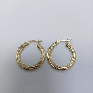 ARRACADAS ORO 14K 1.5 (NUEVO)