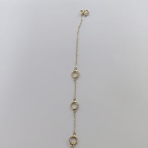 PULSERAS DAMA ORO 14K 1.2 (NUEVO)