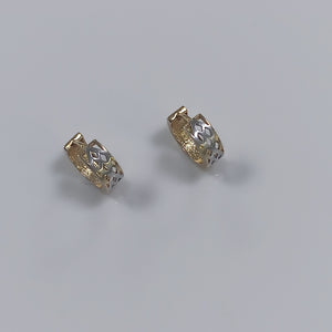 BROQUELES PAR ORO 14 K 2 GRMS (SEMINUEVO)