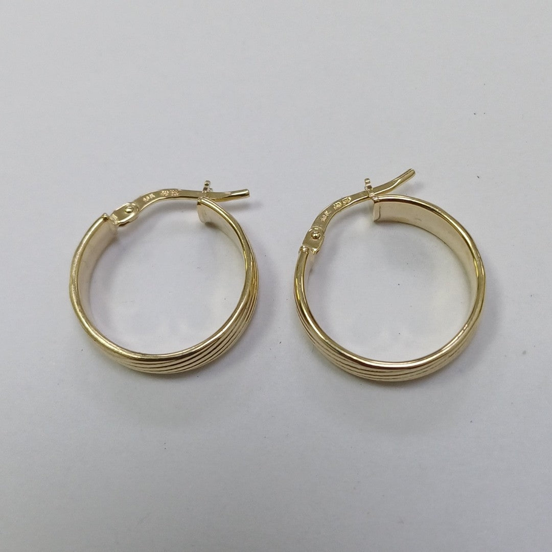 ARRACADAS ORO 14K 1.9 (NUEVO)