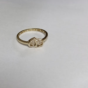 ANILLOS DAMA ORO 14K 1.6 (NUEVO)