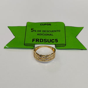 ANILLOS DAMA ORO 14K 2.2 (NUEVO)