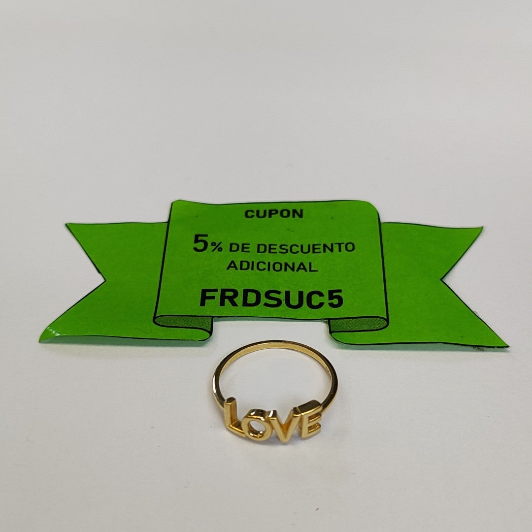 ANILLOS DAMA ORO 14K 2 (NUEVO)